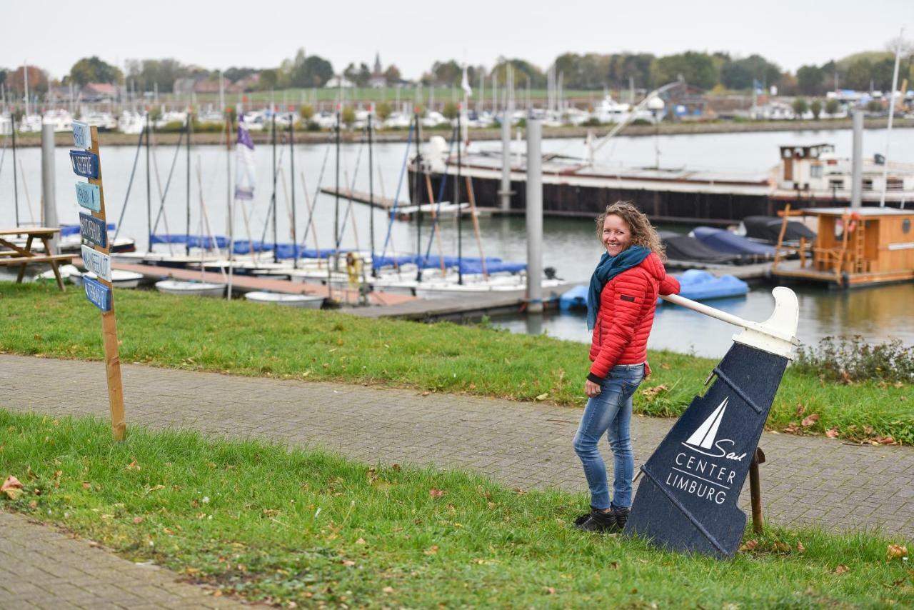 Thuiskomen, Genieten Aan Het Water Maaseik Eksteriør bilde